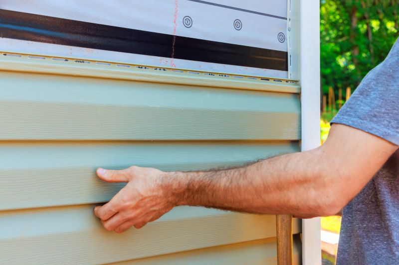 Skilled siding installation